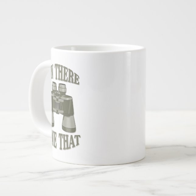 Behälter dort getan dem Jumbo-Tasse (Vorderseite Links)