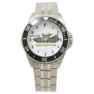 BEHÄLTER ISRAELS MERKAVA ARMBANDUHR