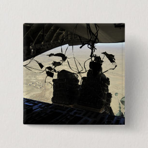 Behälter-Liefersystem rollt Ausgang zusammen Button