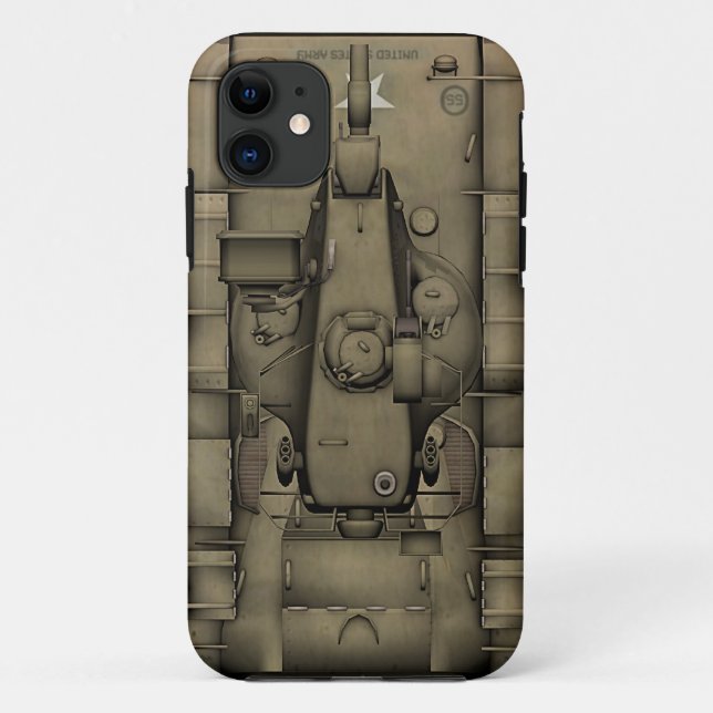 Behälter M60A2 Case-Mate iPhone Hülle (Rückseite)