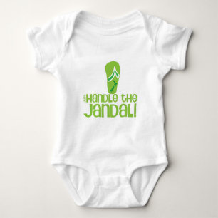 behandeln Sie einfach das jandal! KIWI lustiges Baby Strampler