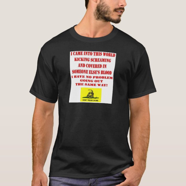 BEHANDELN SIE MICH NICHT T-Shirt (Vorderseite)