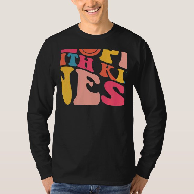 Behandle Menschen Mit Freundlichkeit TPWK Trendige T-Shirt (Vorderseite)