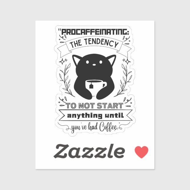 Behandlung der Tendenz, nicht zu beginnen Aufkleber (Blatt)