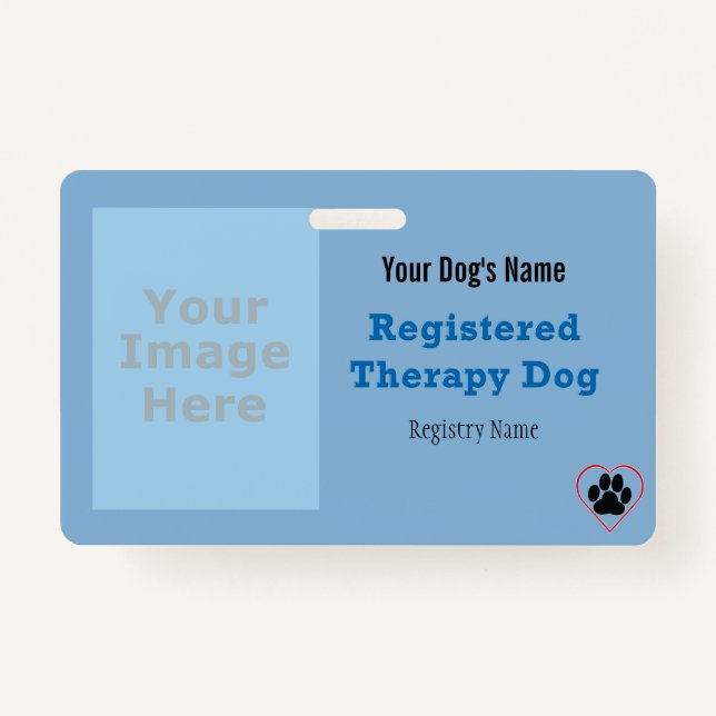 Behandlung Hunde-ID mit Logo Ausweis (Vorderseite)