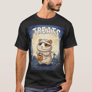 Behandlung – Mumien-Meerschweinchen Halloween Tiny T-Shirt