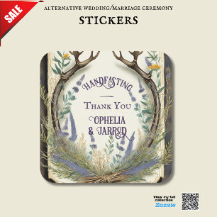 BEHANDLUNG VON STICKERN FÜR GÜNSTIGE ENVELOPER ANT QUADRATISCHER AUFKLEBER