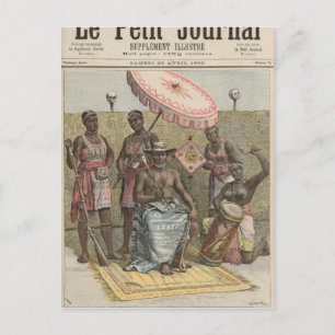 Behanzin King of Dahomey Postkarte