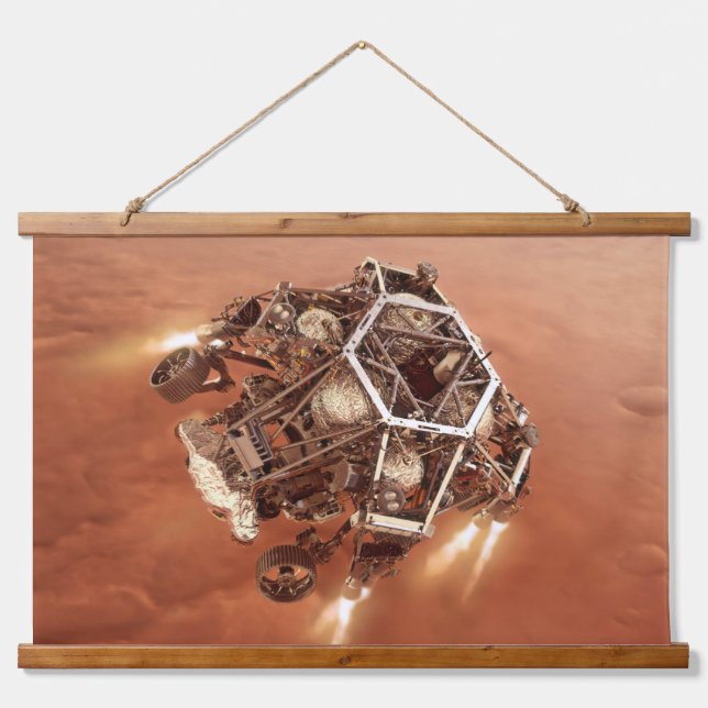 Beharrliche Wiederherstellung von Motoren für die  Wandteppich Mit Holzrahmen (Vorne)