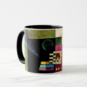 Behauptend, abstraktes Gemälde von Kandinsky, Tasse
