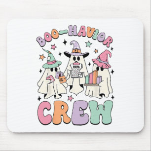 Behavior Analyst Halloween Ein Niedlicher Ghost-Bo Mousepad