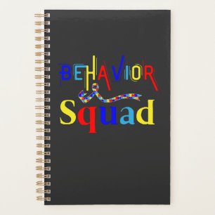 Behavior Squad April Autism Awarenes Behavior Tech Planer