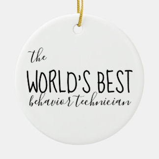 Behavior Tech, ABA, Verhaltenstherapeut, ABA Keramik Ornament
