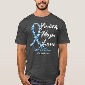 Behcets Disease Awareness Faith Hope Liebe in dies T-Shirt