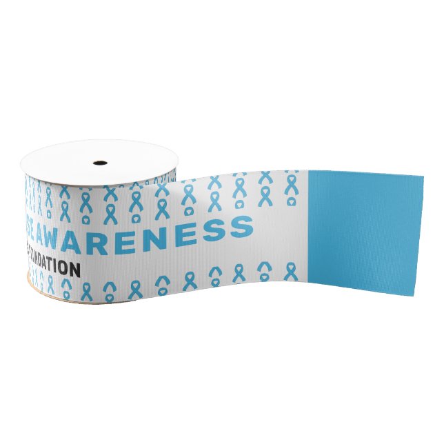 Behcet's Disease Awareness Pattern Ribbon Ripsband (Spule)
