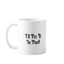 Beheben Sie es in der Post-Tasse