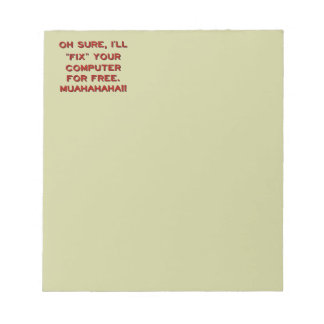 Beheben Sie Ihren Computer kostenlos? Notizblock