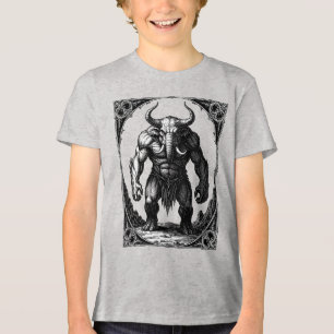 Behemoth, Herr der wilden Tiefen Tri-Blend Shirt