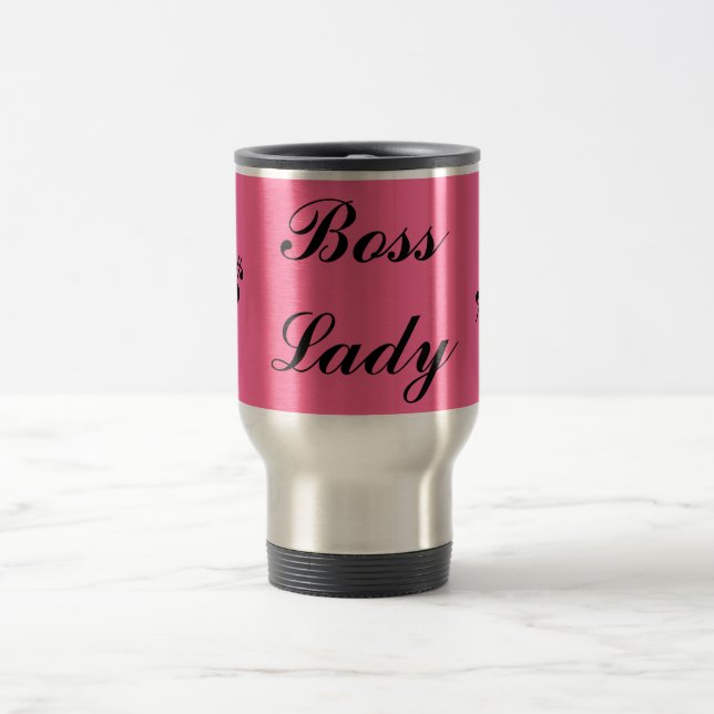 Beherrschen Sie Dame, $, $, Reise-Tasse Reisebecher (Mittel)