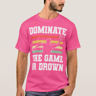 Beherrschen Sie das Spiel oder das Wasserpolo T-Shirt