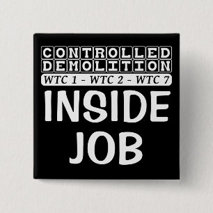 Beherrschte Demolierung WTC-Komplex Inside Job sch Button