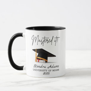 Beherrschte es! Master Degree Tasse
