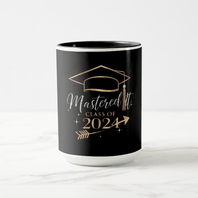 Beherrschte IT-Klasse der 2024 Abschluss Geschenke Tasse (Zentrum)
