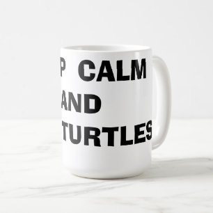 Behieltest Ruhe und Liebe Schildkröten Kaffeetasse