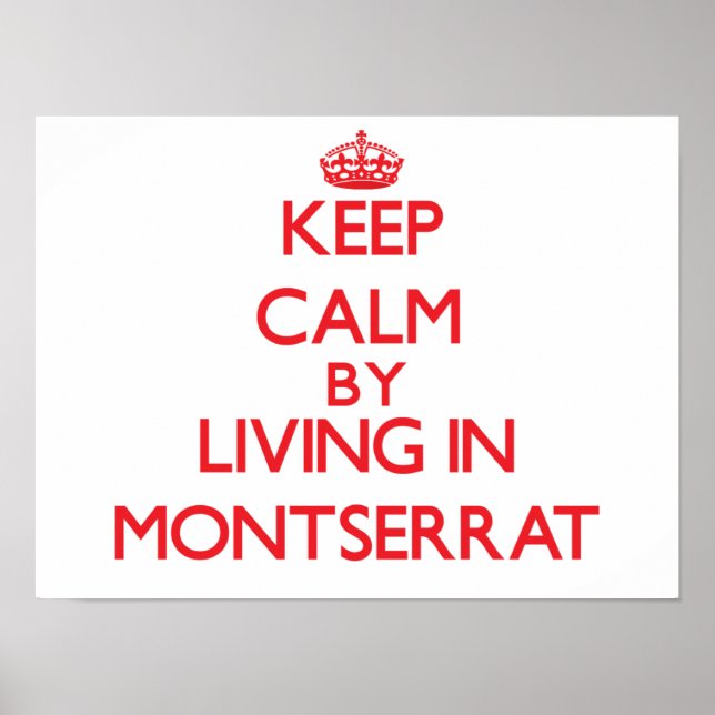 Behieltest von Beruf in Montserrat Poster (Vorne)