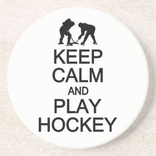 Behieltest von Calm & Play Hockey-Untersetzer Getränkeuntersetzer