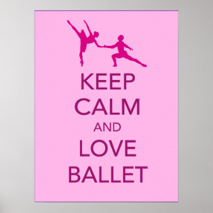 Behieltest von Liebe und Stille Ballet Poster