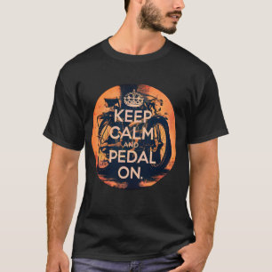 Behieltest von Ruhe & Pedal auf dem Radweg T-Shirt