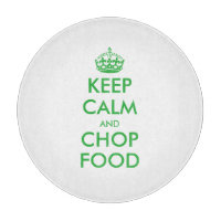 Behieltest von Ruhe und Chop-Food-Rundglas