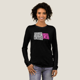 Behind Every Strong Woman Is Her Cat Funny Quote Tri-Blend Shirt
