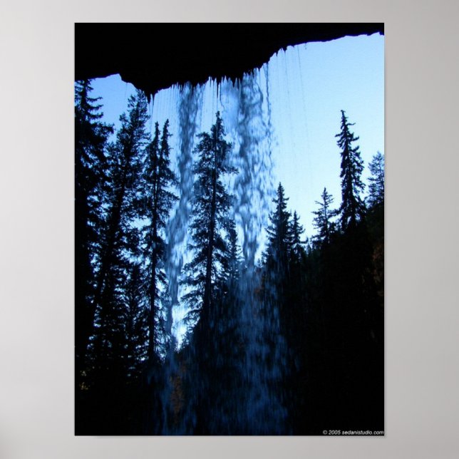 Behind the Waterfall Poster (Vorne)