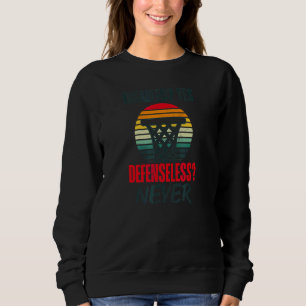 Behindert Ja Wehrlos Nie Rollstuhl Basketba Sweatshirt