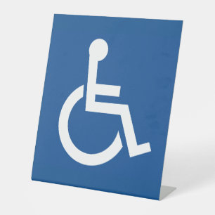 behindert sockelschild