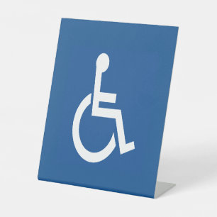 behindert sockelschild