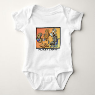 Behinderte Cookies Lustige Geschenke & Sammlerstüc Baby Strampler