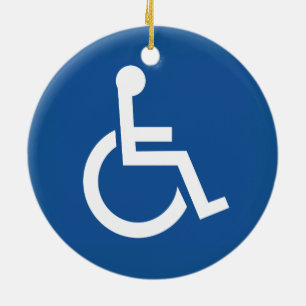 Behinderte Keramik Ornament