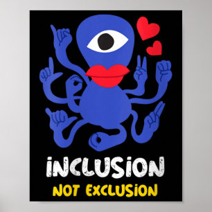 Behindertenbewusstsein Handicap für Frauen Mit Beh Poster