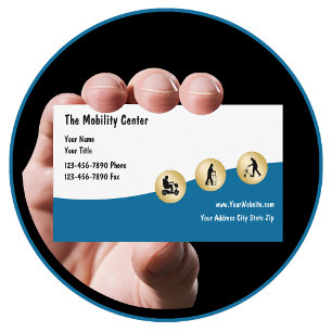 Behindertenhilfe Medizinische Lieferungen Visitenk Visitenkarte