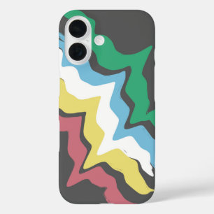 Behindertenstolzmonat Juli Awareness-Farben iPhone 16 Hülle