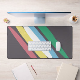 Behindertenstolzmonat Juli Sensibilisierungsfarben Schreibtischunterlage