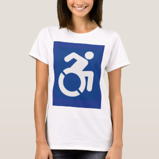 Behindertenzeichen Moderne T-Shirt