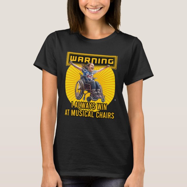 Behinderter Behinderter Amputierter Behinderter Ro T-Shirt (Vorderseite)