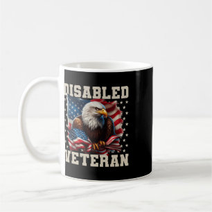 Behinderter Veteran Amerikanische Flagge Militär S Kaffeetasse