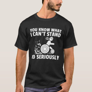 Behinderung des Rollstuhls T-Shirt