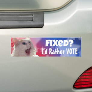 Behoben? Ich habe eher abgestimmt Autoaufkleber