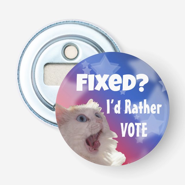 Behoben? Ich habe eher abgestimmt Flaschenöffner (Vorderseite)